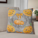 Pumpkin Outdoor Pillows Wayfair