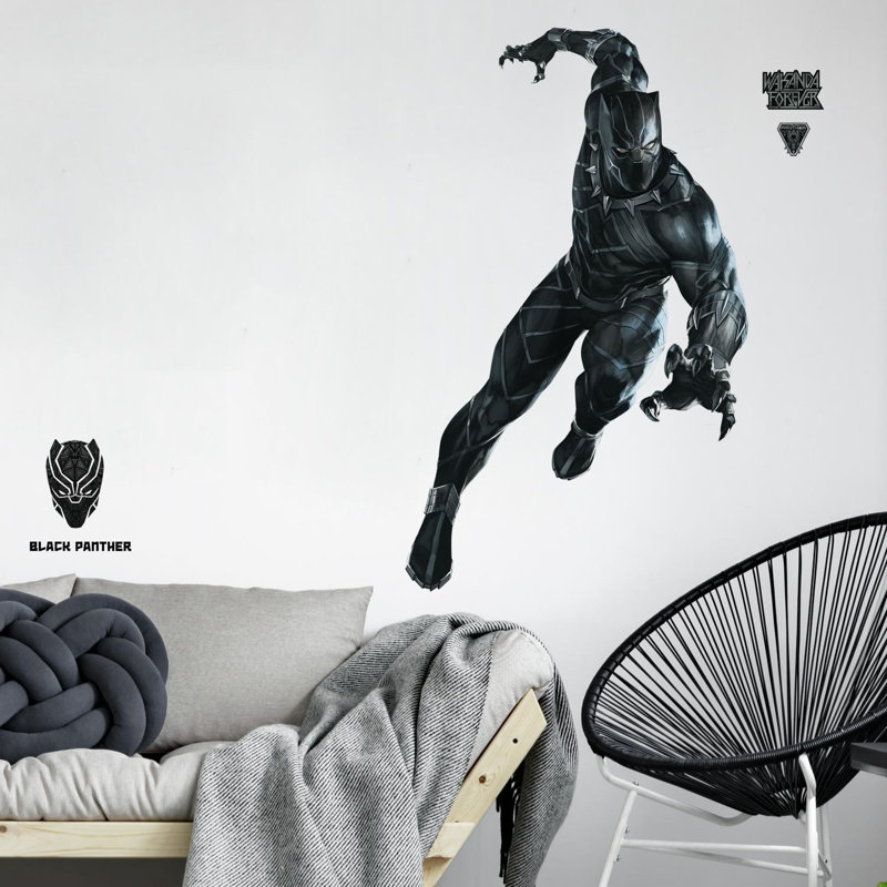 Roommates Black Panther Characters Peel And Stick Wall Decals York Wallcoverings Rmk3804scs Paint Wall Treatments Supplies Wall Stickers Murals They requested brand new decal designs the packaging shows the concepts coming to life on interior walls. pgm engenharia