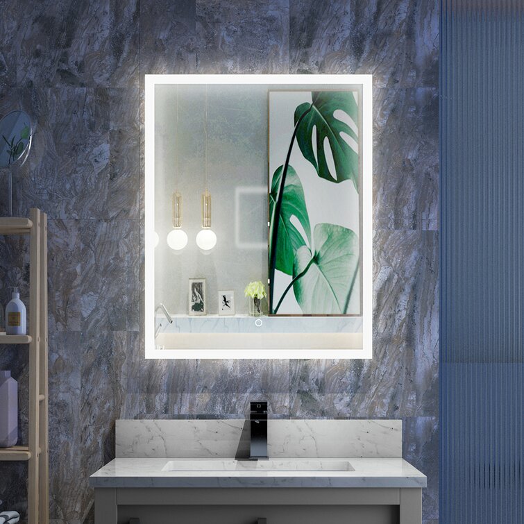 20W LED Modern Bathroom Toilet Vanity Wall Makeup Light Mirror Front 