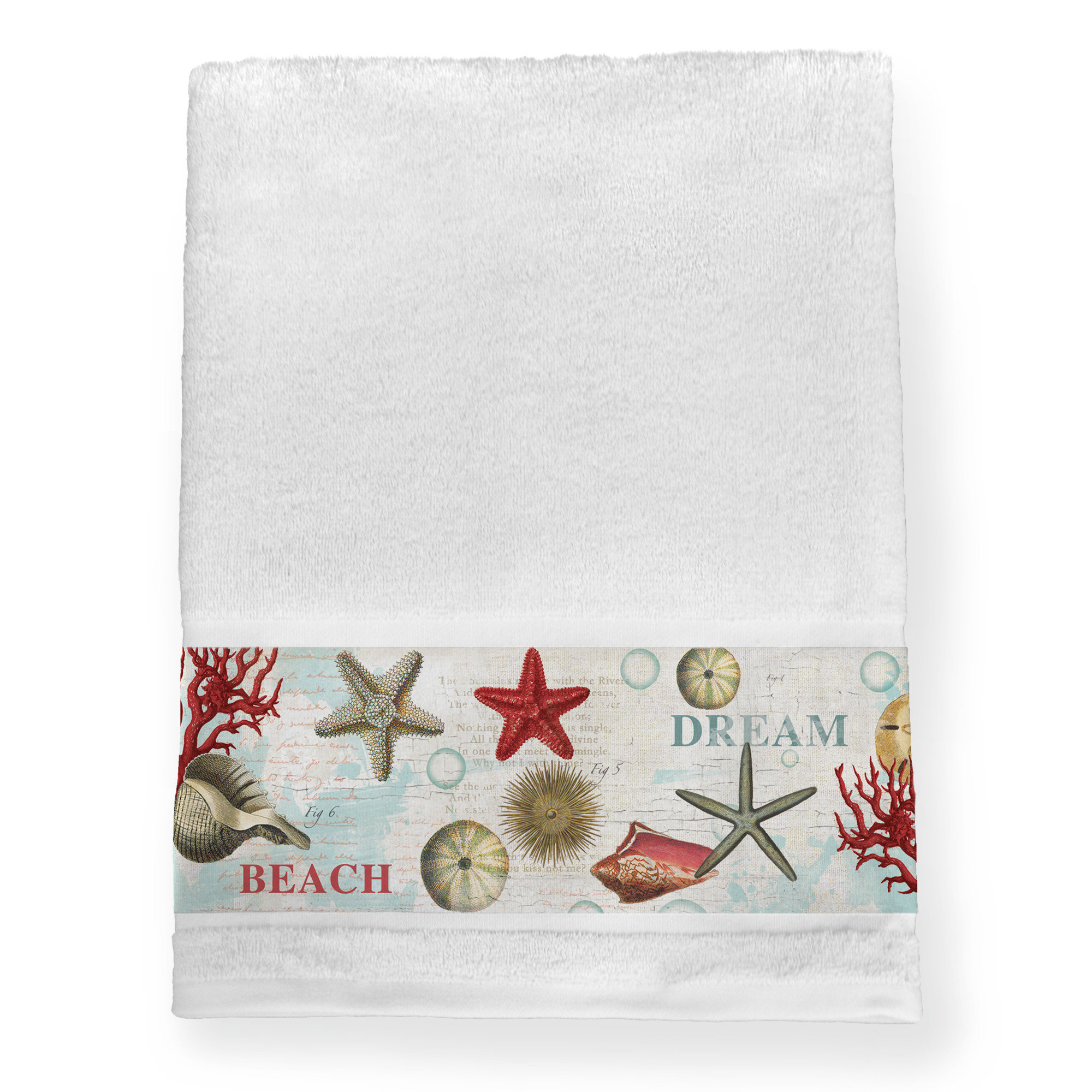 Personalized Elephant Splashing Water White Embroidered Hand Towel 100/% Cotton