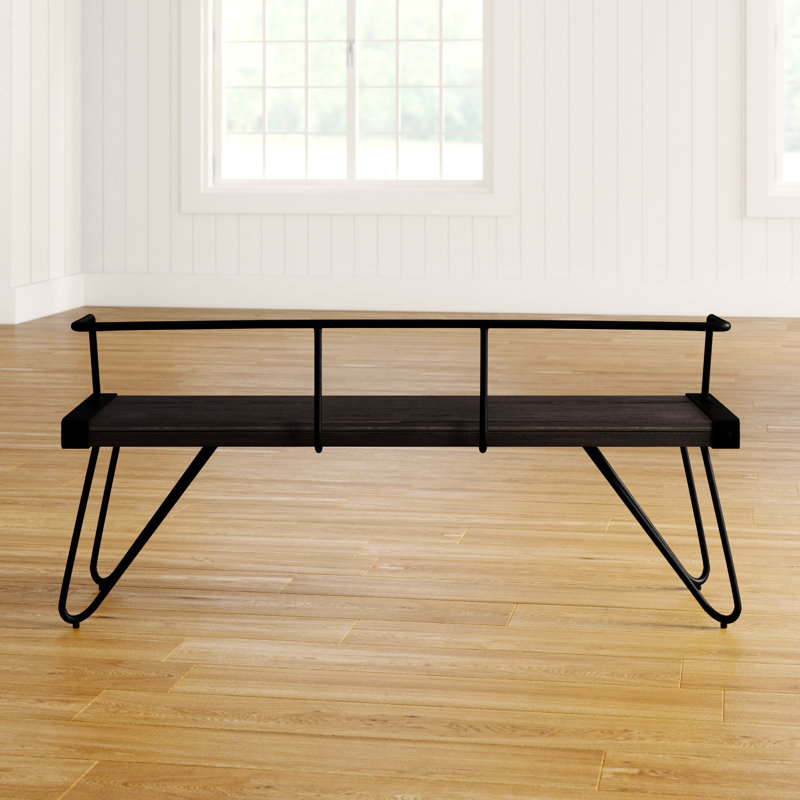 Abigale Low Back Metal Bench Reviews Joss Main