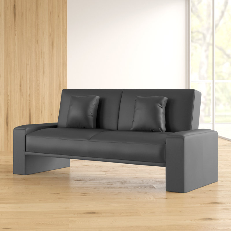 Zipcode Design Bernadette 3 Seater Clic Clac Sofa Bed Wayfair.co.uk