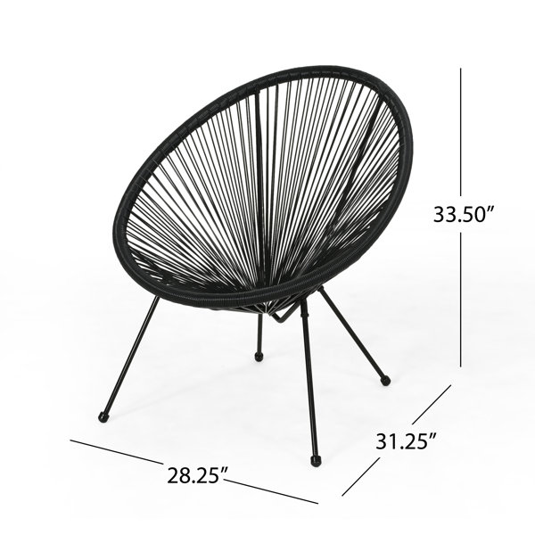 mcclay outdoor hammock weave patio chair