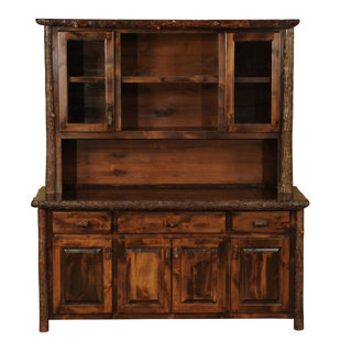 Go to store & view more images Fireside Lodge Hickory China Cabinet
