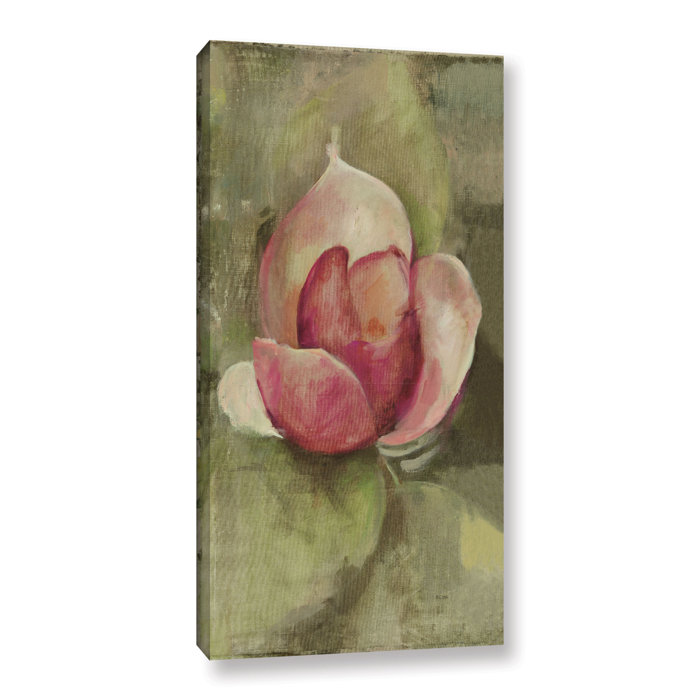 Artwall Pink Blossom By Cheri Blum Painting Print On Wrapped