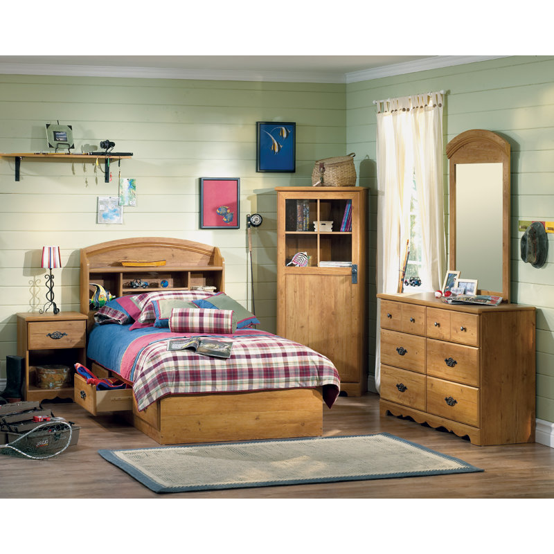 South Shore Roslindale Twin Platform Configurable Bedroom Set