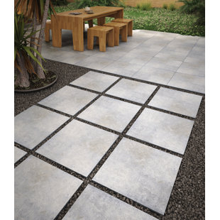 Pavers Cobblestone You Ll Love Wayfair Beton Gray Porcelain Paver In By Msi