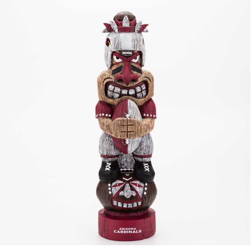 Forever Collectibles Arizona Cardinals NFL Tiki Totem Statue & Reviews ...