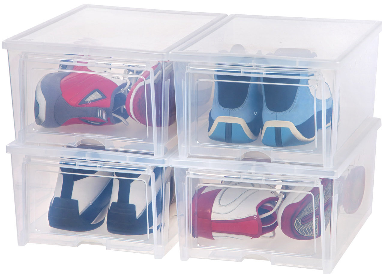 men's shoe storage boxes