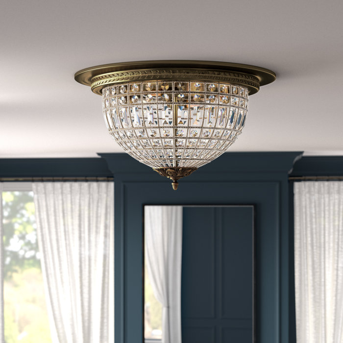 Greyleigh Nazareth 4 Light Flush Mount Wayfair