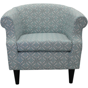 Harned Barrel Chair by World Menagerie Wonderful