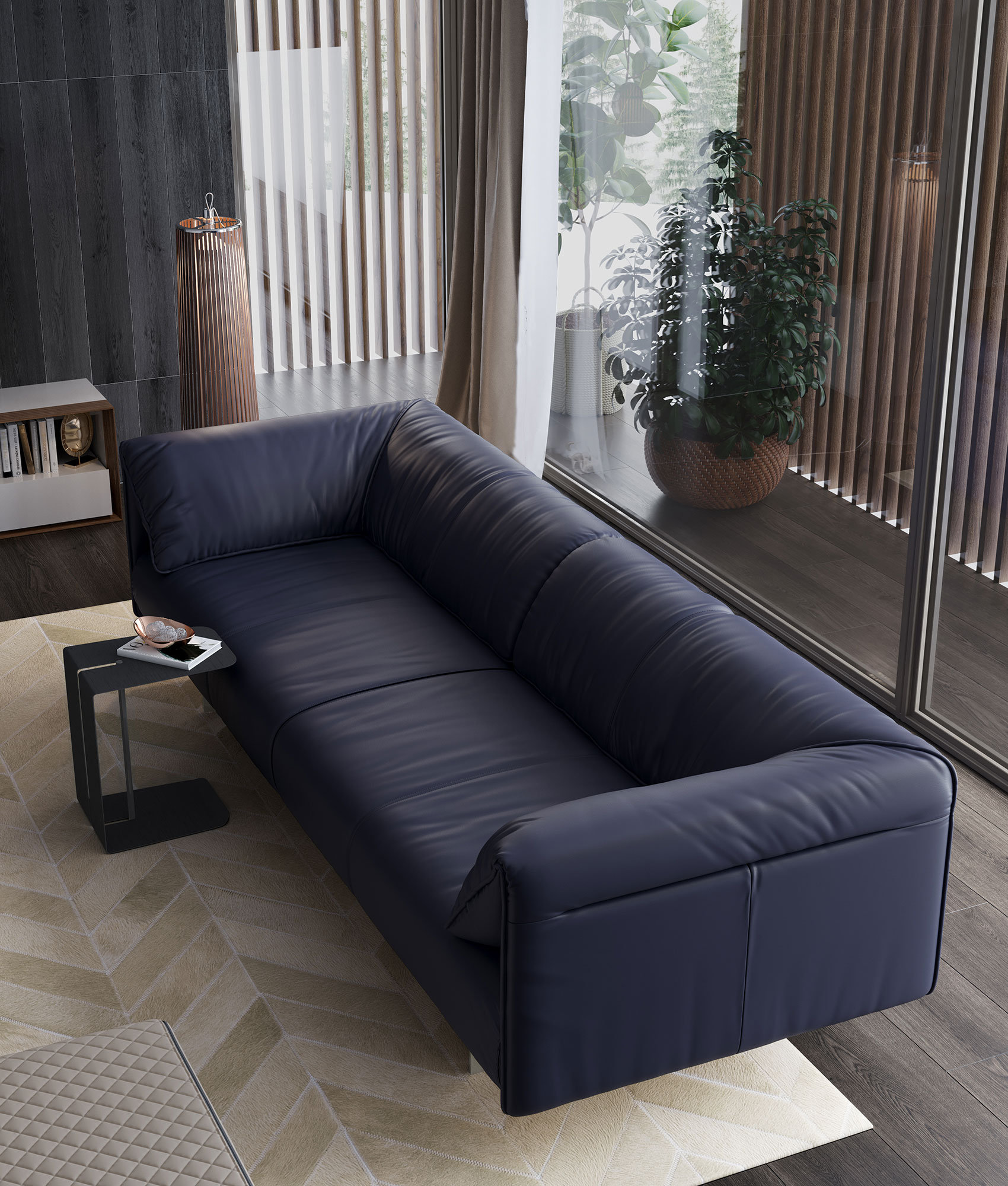 Modloftblack Leather Sofa Reviews Wayfair Ca