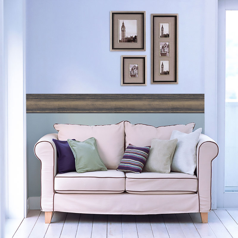 York Wallcoverings 15 L X 7 W Distressed Wallpaper Border Wayfair