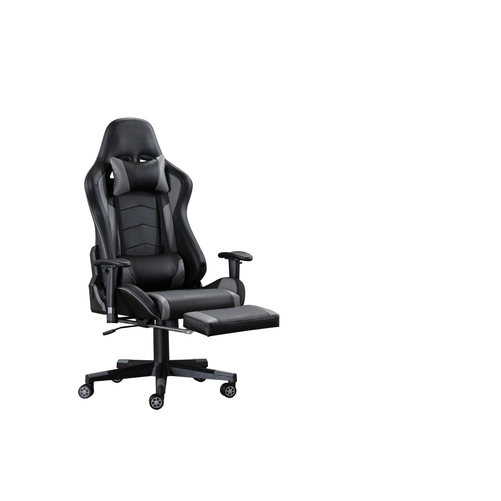 Inbox Zero Gaming Chair Game Chair with Footrest Wayfair