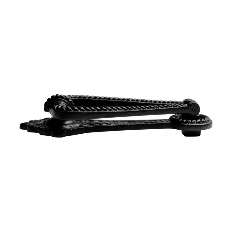 新品 Black Knocker Door Cast Supply Renovator S W 4 1cm X H 24cm Iron ドア用 Demo Nj Production Com