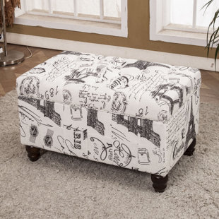 Go to store & view more images Bellasario Collection Upholstered Storage Bench