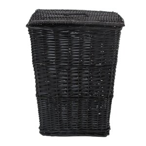 Rectangular Willow Wicker Laundry Hamper