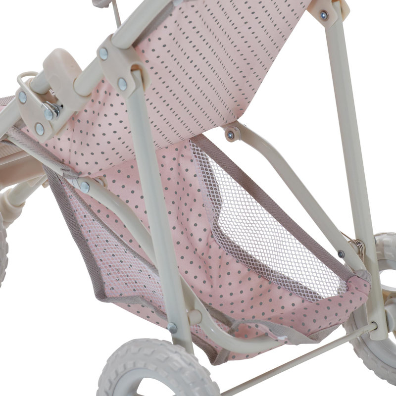 polka dot stroller