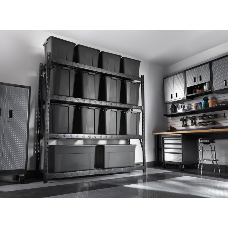 Gladiator Gars774xeg Gladiator Heavy Duty Rack Shelving 72 H X 77 W Reviews Wayfair Ca