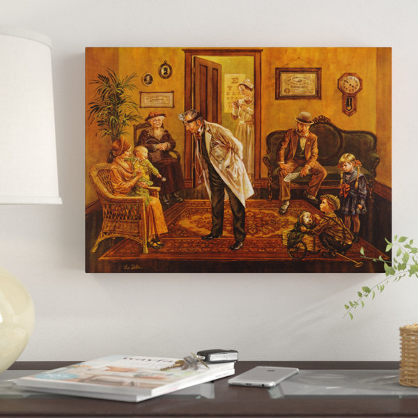 Winston Porter Doctors Office Acrylic Painting Print On Wrapped