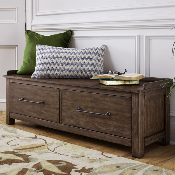 Loon Peak Bridget Storage Bench Reviews Wayfair