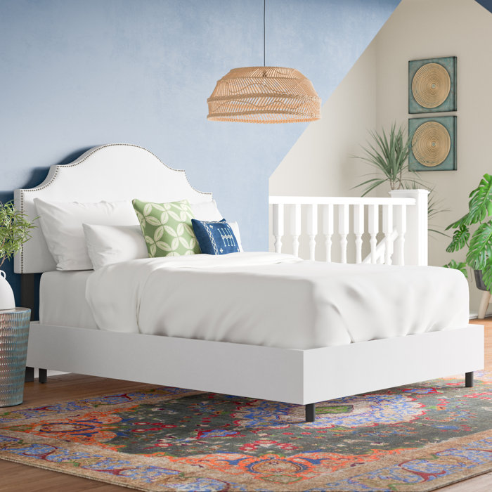 World Menagerie Rosecrans Upholstered Panel Bed Reviews Wayfair Ca Rosecrans Upholstered Panel Bed