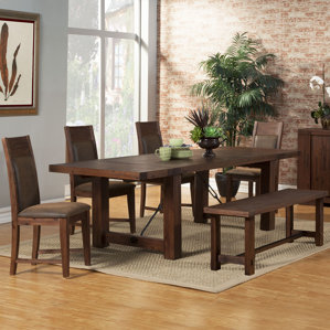 Piumafua 6 Piece Dining Set by Loon Peak