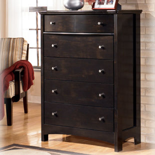 Cruise 5 Drawer Chest by Charlton Home