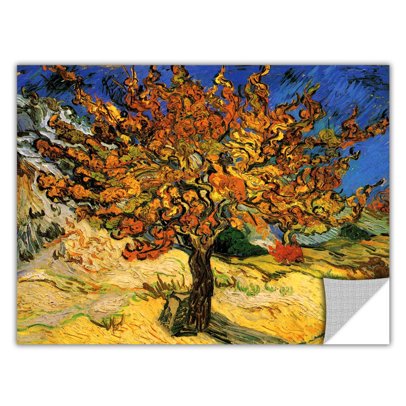 Artwall Mulberry Tree By Vincent Van Gogh Removable Wall Decal