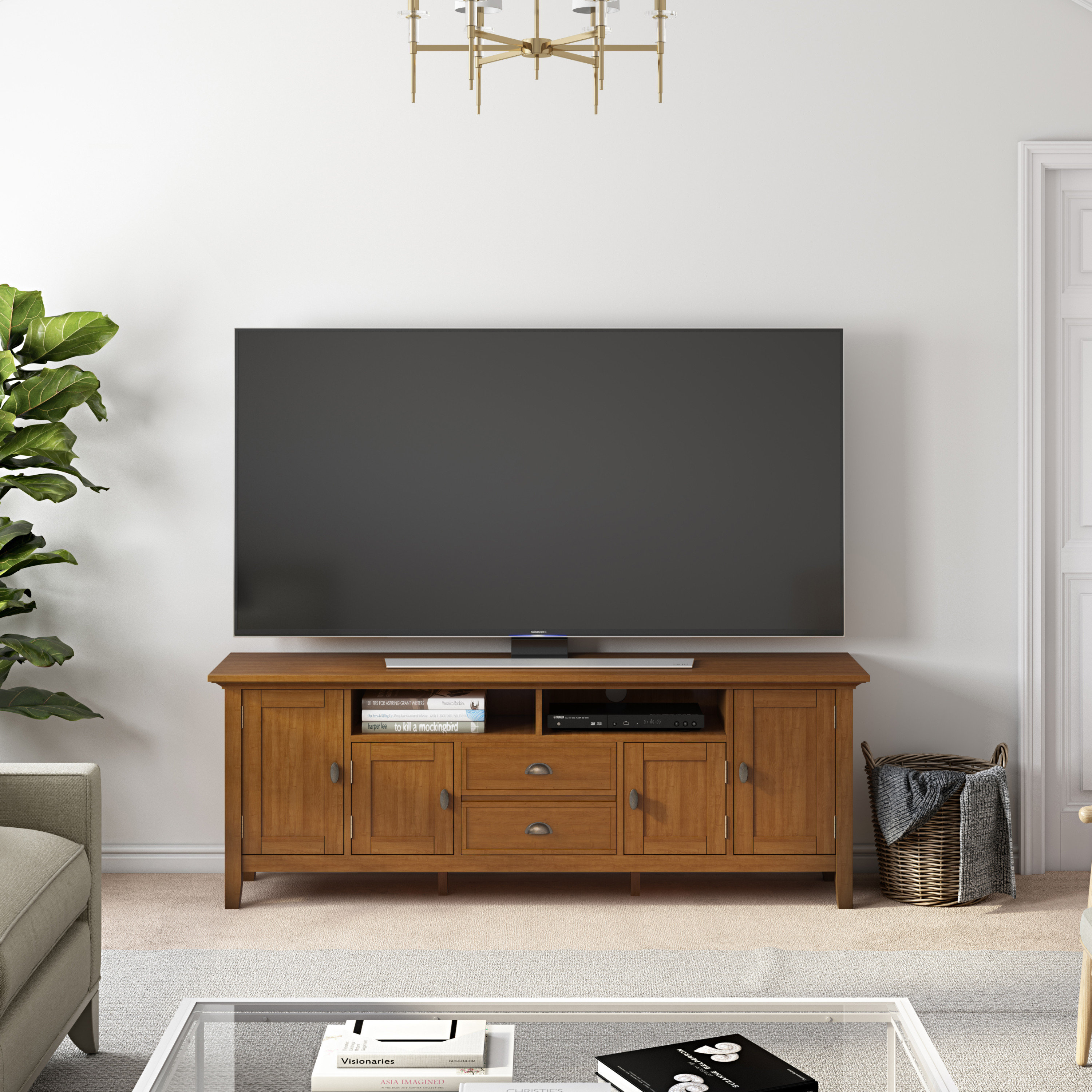 Alcott Hill Amatury Tv Stand For Tvs Up To 75 Wayfair