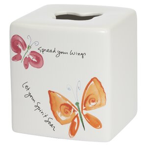 Flutterby Tissue Box Cover