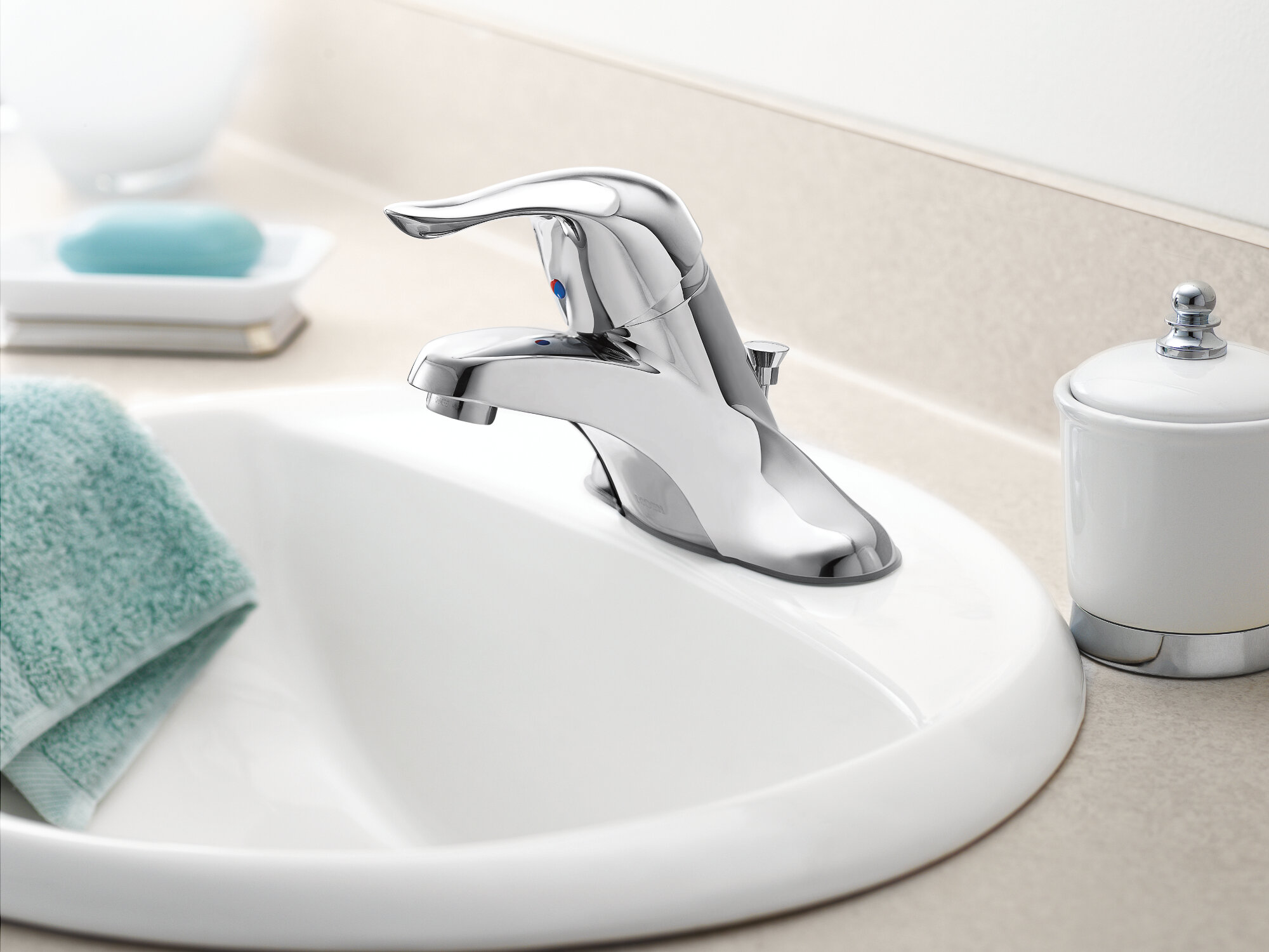 Moen L4625 Chateau Centerset Bathroom Faucet Chrome for sale online 