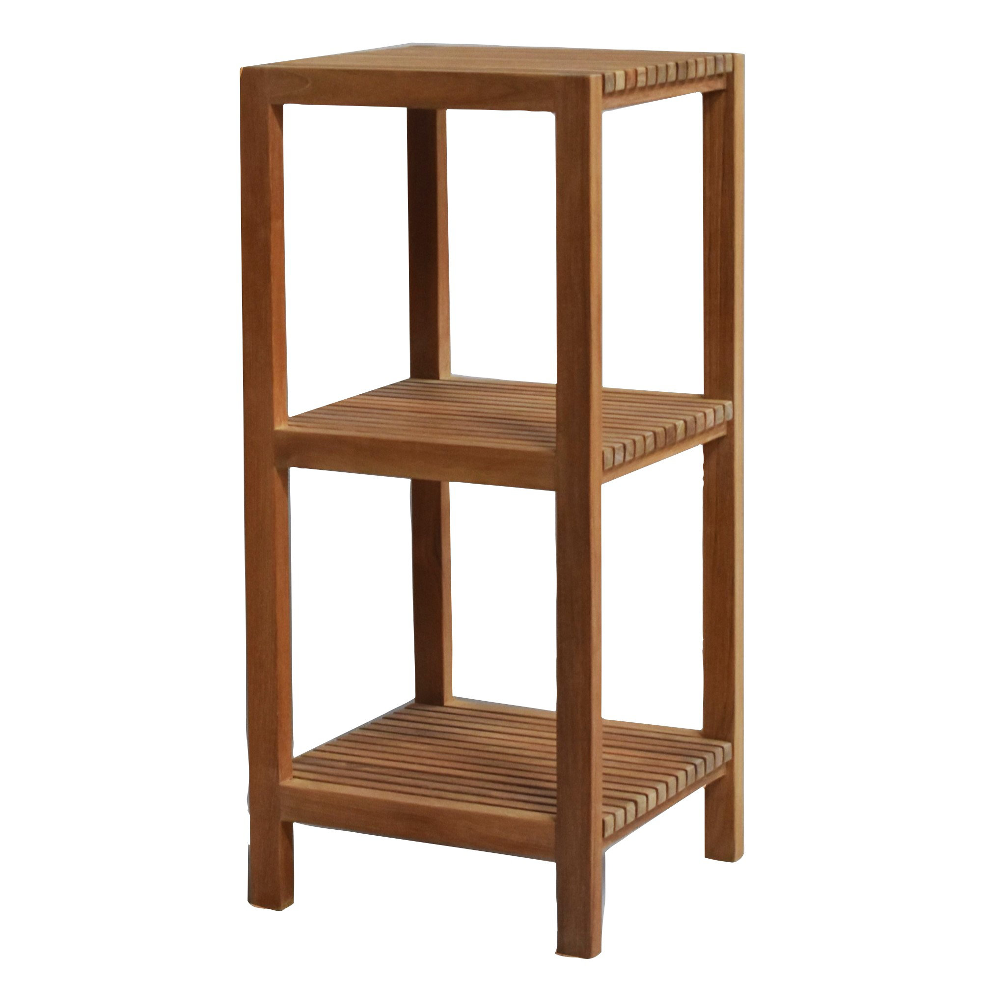 Foundry Select Millton Solid Wood Freestanding Bathroom Shelves Wayfair