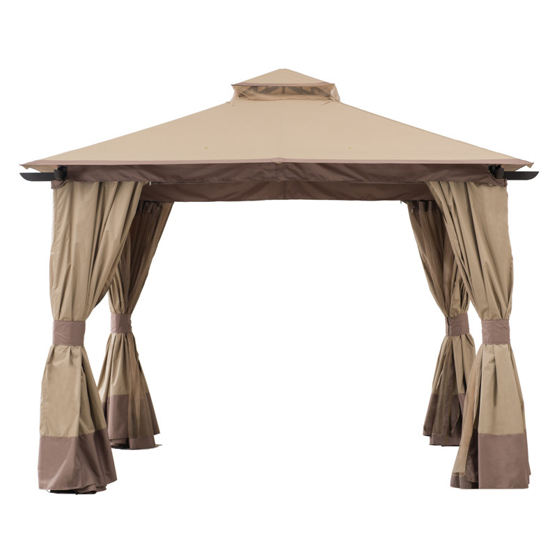 Sunjoy Rosemary 12 Ft W X 12 Ft D Metal Patio Gazebo Reviews