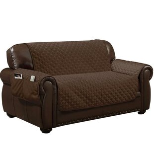 Water Resistant T-Cushion Loveseat Slipcover By Symple Stuff
