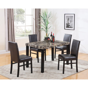 5 Piece Dining Set by BestMasterFurniture