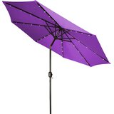 purple leaf umbrellas