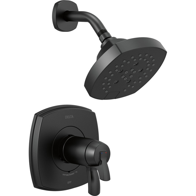 Delta Stryke Thermostatic Shower Faucet With Diverter And