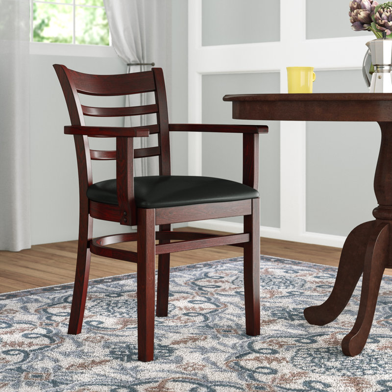 Littles Solid Wood Dining Chair Finish: Dark Mahogany