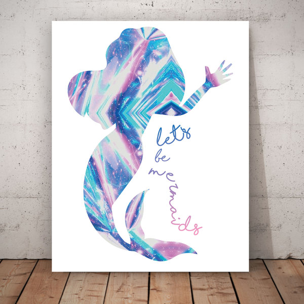 Children Inspire Design Let S Be Mermaids Mermaid Silhouette