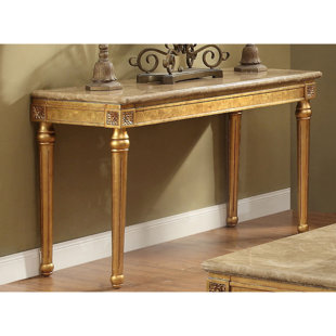 Tupper Marble Top Console Table