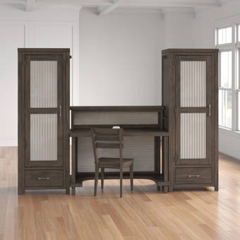 Bush Business Furniture Series A 3 Piece Desk Office Suite Wayfair
