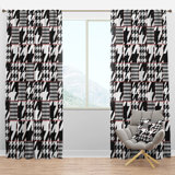 Houndstooth Curtains Wayfair