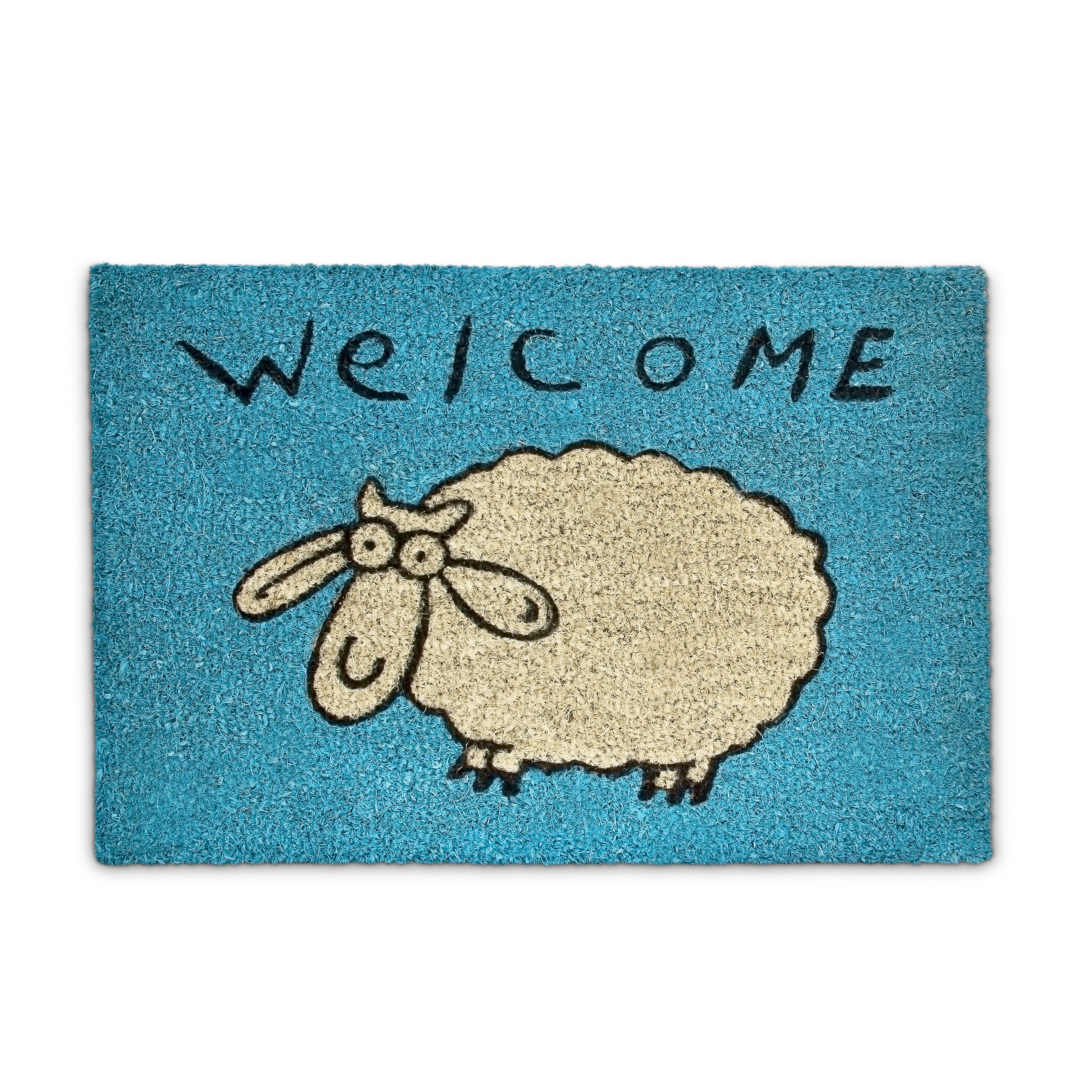 Relaxdays Small Sheep Doormat Wayfair Co Uk