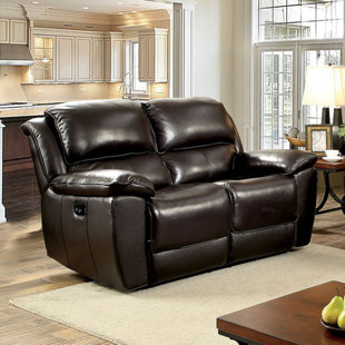 Go to store & view more images Red Barrel Studio Hue Leather Loveseat