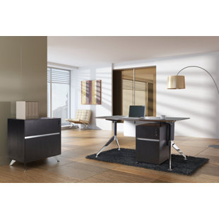 Go to store & view more images Haaken Furniture Manhattan Collection 3 Piece Desk Office Suite