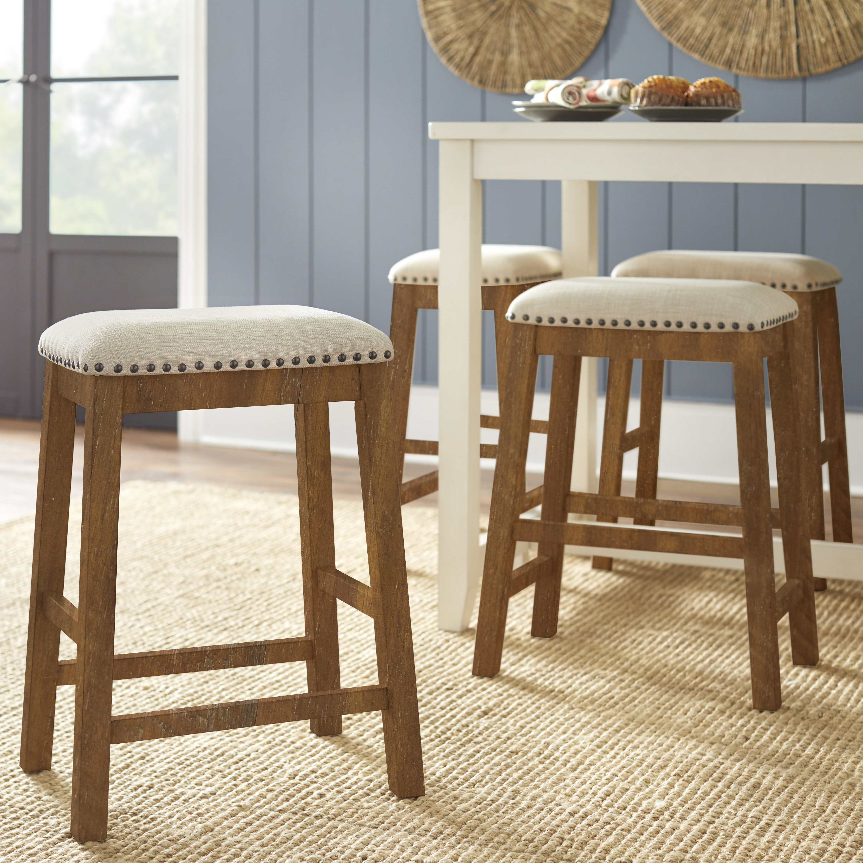 Winston Porter Dunbarton Counter Stool & Reviews | Wayfair