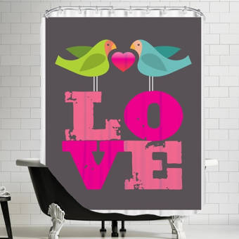The Holiday Aisle Engstrom Single Shower Curtain Reviews Wayfair