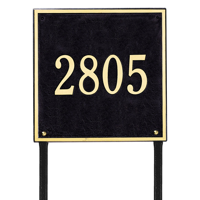 Whitehall Products 1Line Lawn Address Sign Wayfair.ca