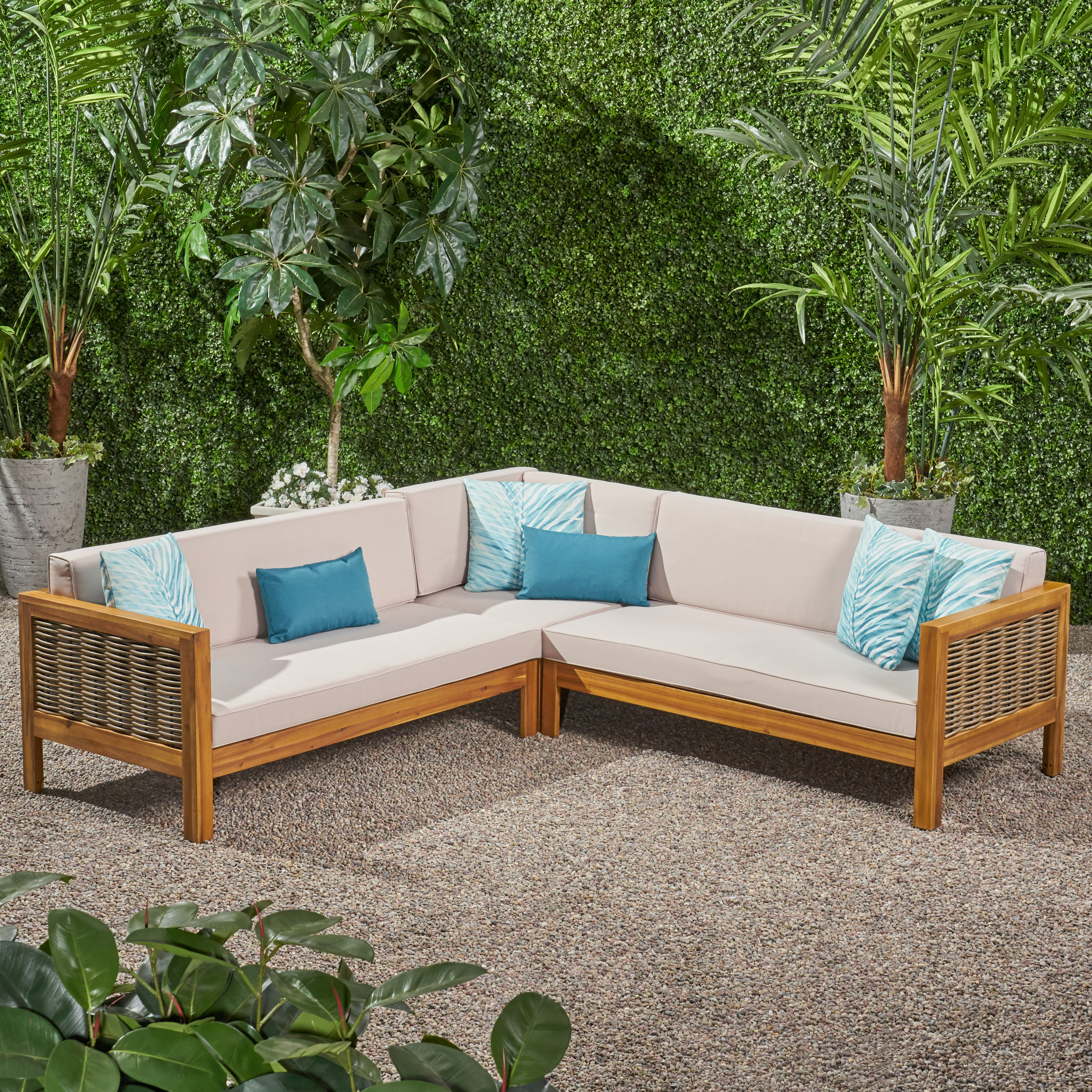 Kennison Patio Sectional with Cushions Kennison Patio Sectional with Cushions